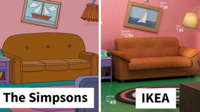 IKEA odtworzyła pokoje z Simpsonów, Przyjaciół i Stranger Things wykorzystując swoje produkty