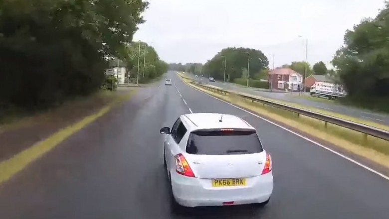 Mistrzowski manewr skręcania w lewo. Jeszcze miała pretensje