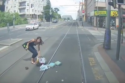 Tramvajácké...dzbany czyli prawdziwi uliczni mistrzowie w akcji