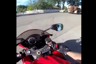 Dziadek potrącił motocyklistę i nawet tego nie zauważył