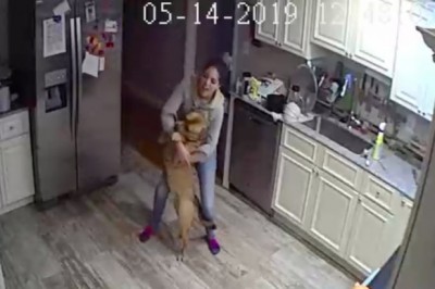 Odkrył co jego dziewczyna wyprawia z psem gdy nie ma go w domu