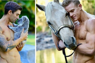 Australijscy strażacy zgodzili się na sesje zdjęciową ze zwierzętami by stworzyć Charytatywny Kalendarz