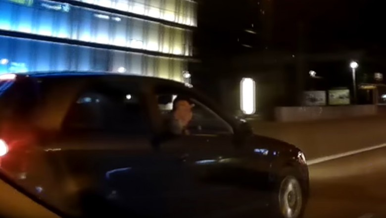Jedziesz sobie spokojnie, a tu Seba w Audi pokazuje szczyt swojego intelektu