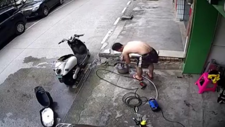 Sam uratował sobie życie. Niesamowity fart pracownika