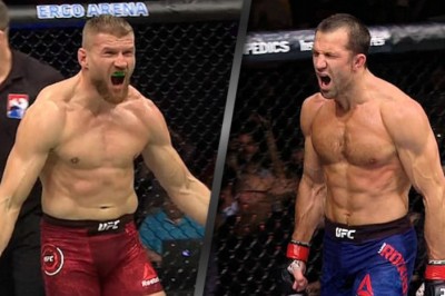 Momentalnie położył go na dechy. Piękna akcja Jana Błachowicza