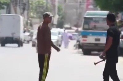 Kiedy myślisz, że to śmieszny żart, ale dostajesz takiego plaska, że gubisz okulary 