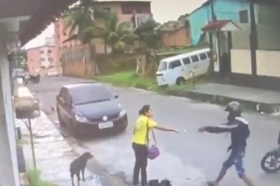 Ziomek konkretnie się zdziwił. Takiej niespodzianki na ulicy się nie spodziewał