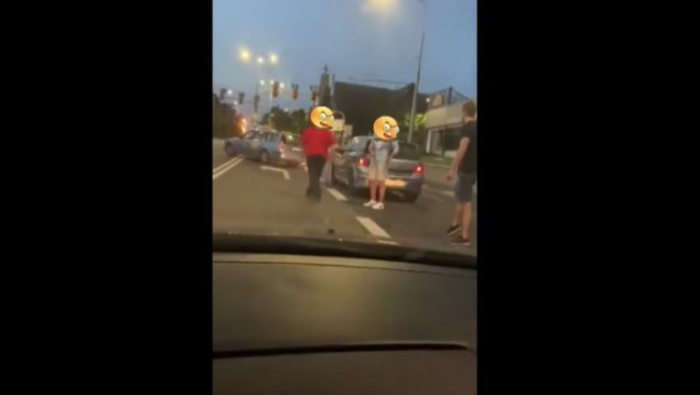 Kierowca Taxi kontra kierowca Bolta. Ostra jazda ulicami Lublina