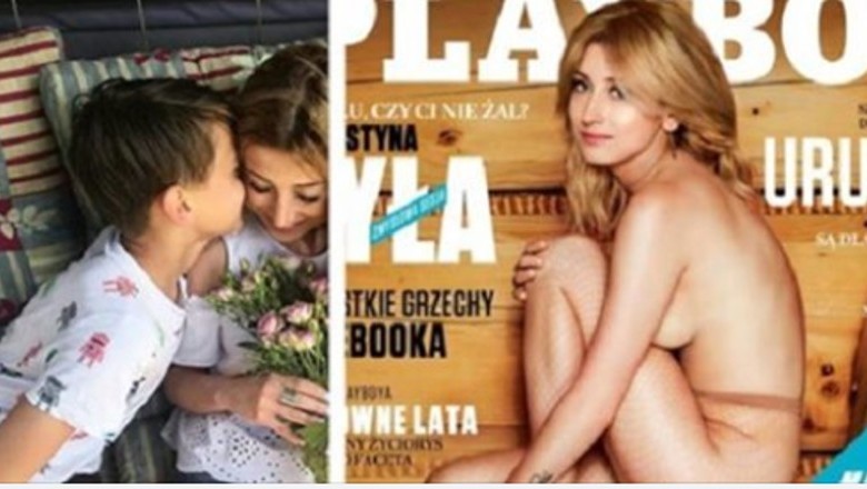 Syn Justyny Żyły stwierdził, że woli mamę w „Playboyu” niż w Policji. Policjanci szybko odpowiedzieli