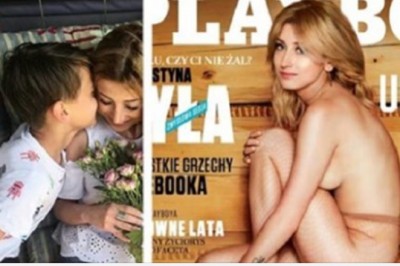 Syn Justyny Żyły stwierdził, że woli mamę w „Playboyu” niż w Policji. Policjanci szybko odpowiedzieli 