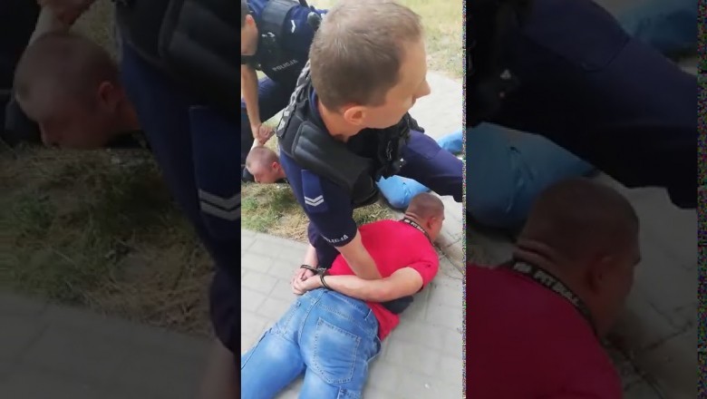 Policja kontra Seba na osiedlu w Lublinie. Nagranie z zadymy