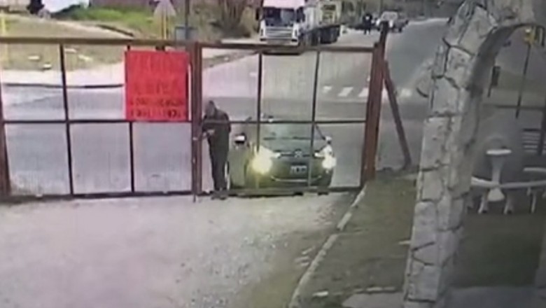 Dziadek miał niespodziankę życia. Gdyby nie kamera nikt by nie uwierzył