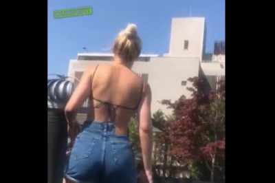 Dziewczyna zrobiła niezłą niespodziankę dla więźniów na spacerniaku