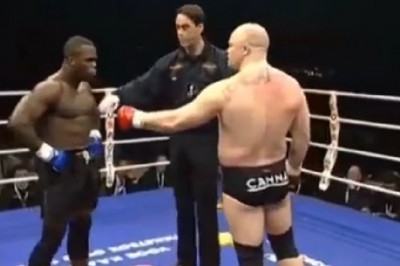 Szybka kara za cwaniakowanie i brak szacunku do rywala z ringu