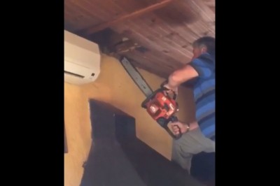 Janusz chciał być bohaterem w swoim domu, a tylko zapełnił majty 