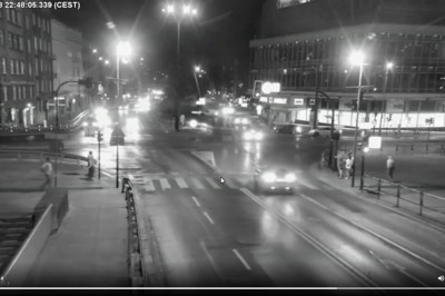 Nagranie z wypadku Beaty Szydło. Monitoring zarejestrował zdarzenie w Krakowie