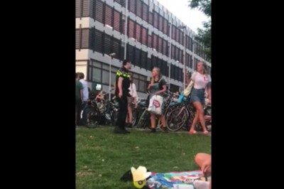 Trzy blondyny kontra policjant. Szybko pożałowały, że pyskowały