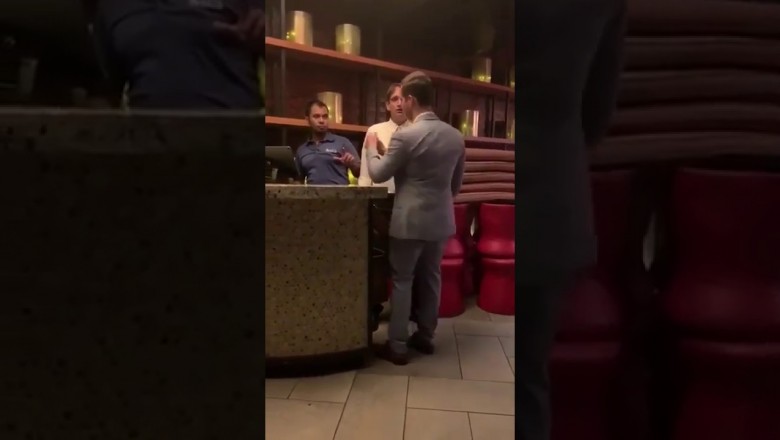 Kozak wystartował do pracownika hotelu. Trafił na mocniejszego od siebie