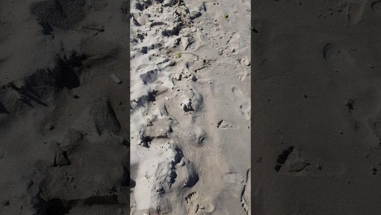 Imprezowaliście kiedyś w Mielnie? Tak wygląda plaża po sezonie