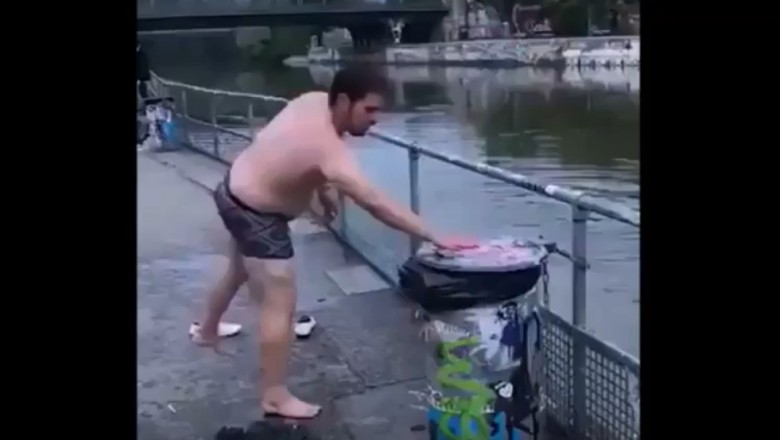 Chciał nagrać popisowy skok do wody z promenady. Szybko pożałował