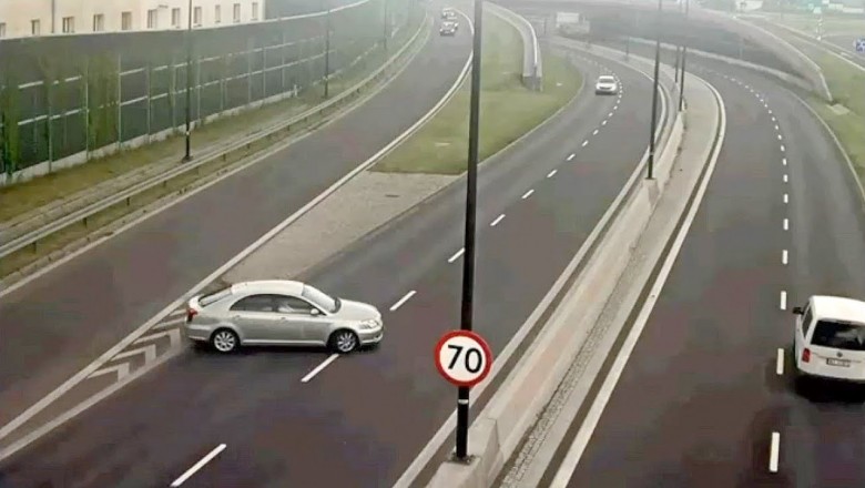 Za to co zrobił na ekspresówce stracił prawko. Policja publikuje nagranie