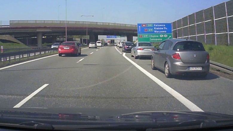 Dzwon na A4. Chciał zjechać na Zakopane, ale srogo się zdziwił
