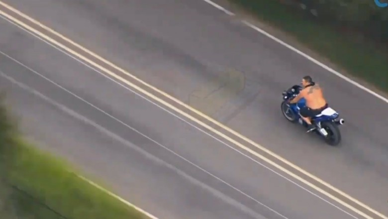 Obywatelskie zatrzymanie motocyklisty za pomocą SUVa. Nie patyczkował się