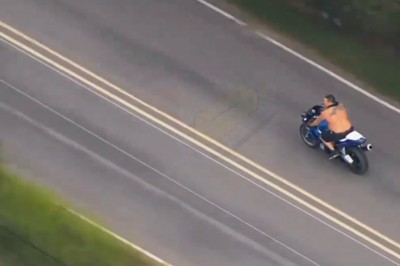 Obywatelskie zatrzymanie motocyklisty za pomocą SUVa. Nie patyczkował się 