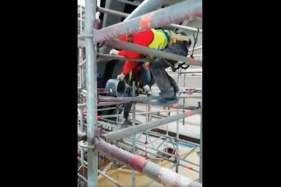 Młody łap za wiadro i pomagaj. Czyli wkręta świeżaka podczas roboty