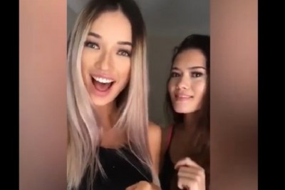 Czego to się nie robi, żeby zaistnieć w sieci. Dwie koleżanki i ich nagrywane żarty