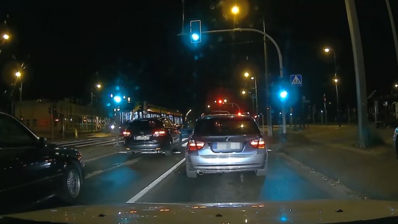 Zatrzymanie totalnie nawalonego kierowcy. Nie mógł dmuchnąć w alkomat