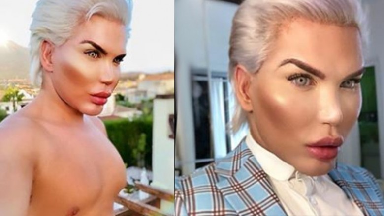 Żywy Ken pochwalił się zdjęciami sprzed operacji plastycznych. Znajomi go nie poznali