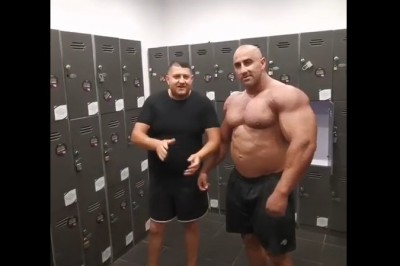 Jak wkurzyć koksa w szatni? Ten gość ma na to świetny patent