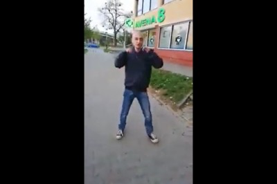 Seba kontra 10 policjantów. Z nim nie mają żadnych szans 