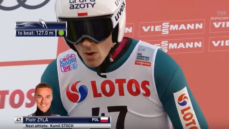 Groźny upadek Piotra Żyły w Wiśle. Miał sporego pecha