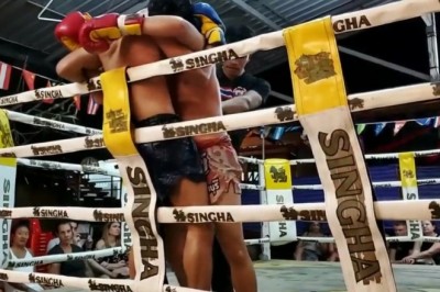 Podwójny nokaut w ringu. Sędzia miał problem kto był zwycięzcą 