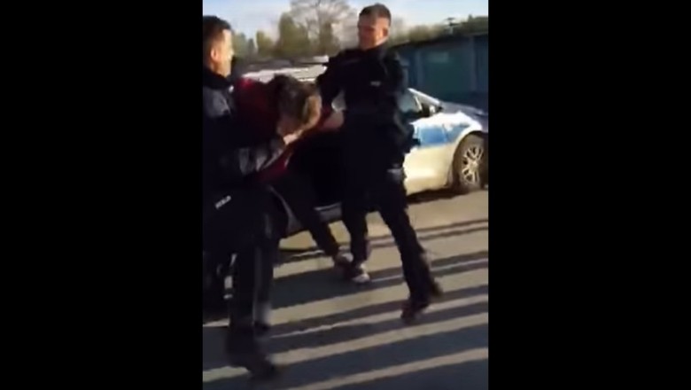 17-latek kontra policjanci. Tak wyglądała interwencja w Piasecznie