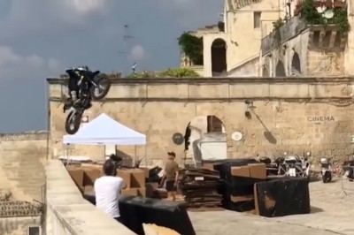 Szczena opada. Tak kręcili scenę do nowego filmu o Bondzie 