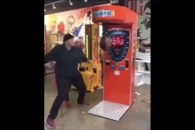 Chodź synek tata pokaże Ci jaki z niego kozak. Konkretna wtopa 