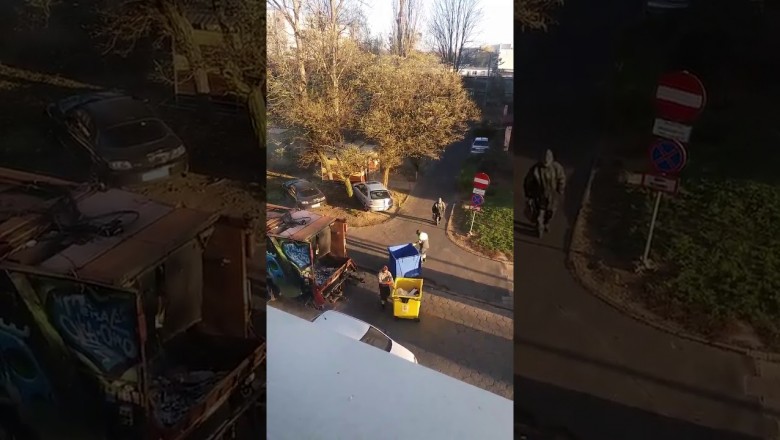 Tak wygląda segregacja śmieci w Łodzi. Wszystko pojechało jednym autem