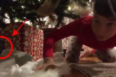 Młody chciał nagrać z ukrycia Mikołaja. Nie sądził, że nagra zupełnie coś innego