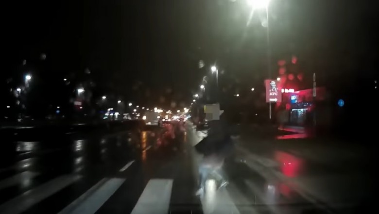 Potrącenie na przejściu dla pieszych. Tylko dzięki nagraniu udało mu się wybronić