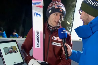 Dawid Kubacki konkretnie zaorał dziennikarza TVP, który pokazywał mu memy 