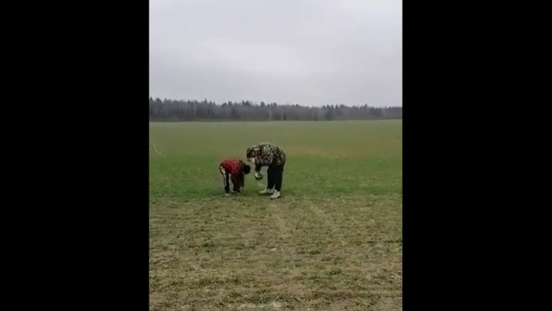 Kiedy ze starym postanawiasz bezpiecznie odpalić petardę w szczerym polu