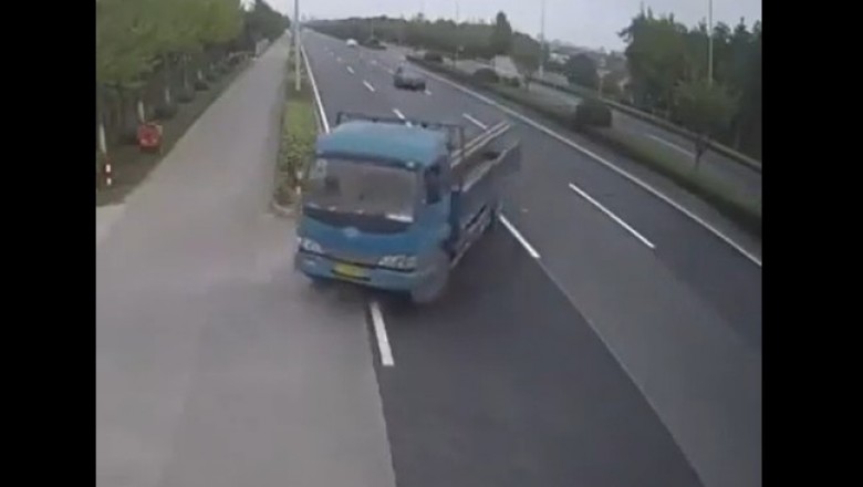 Kiedy myślisz, że masz pecha na drodze, ale trafiasz na takiego kierowcę ciężarówki