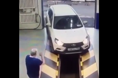 Nigdy nie mów klientowi, żeby sam wjeżdżał na kanał, bo odstawi taki numer