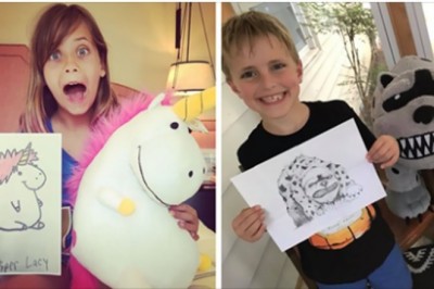 Ta firma zamienia dziecięce rysunki w prawdziwe pluszaki. Potrafią stworzyć wszystko