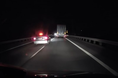 Gościa w BMW srogo poniosło. Tak wygląda potencjalny sprawca wypadków