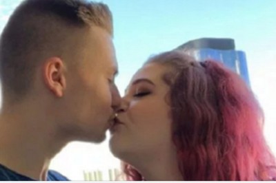 Chłopak dokarmia ją codziennie bo twierdzi, że duże kobiety są piękne. Dla niego przytyła 80 kg