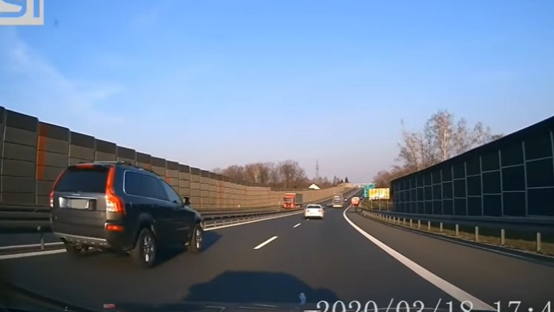 Bardzo niebezpieczna sytuacja na S52 koło Bielska Białej